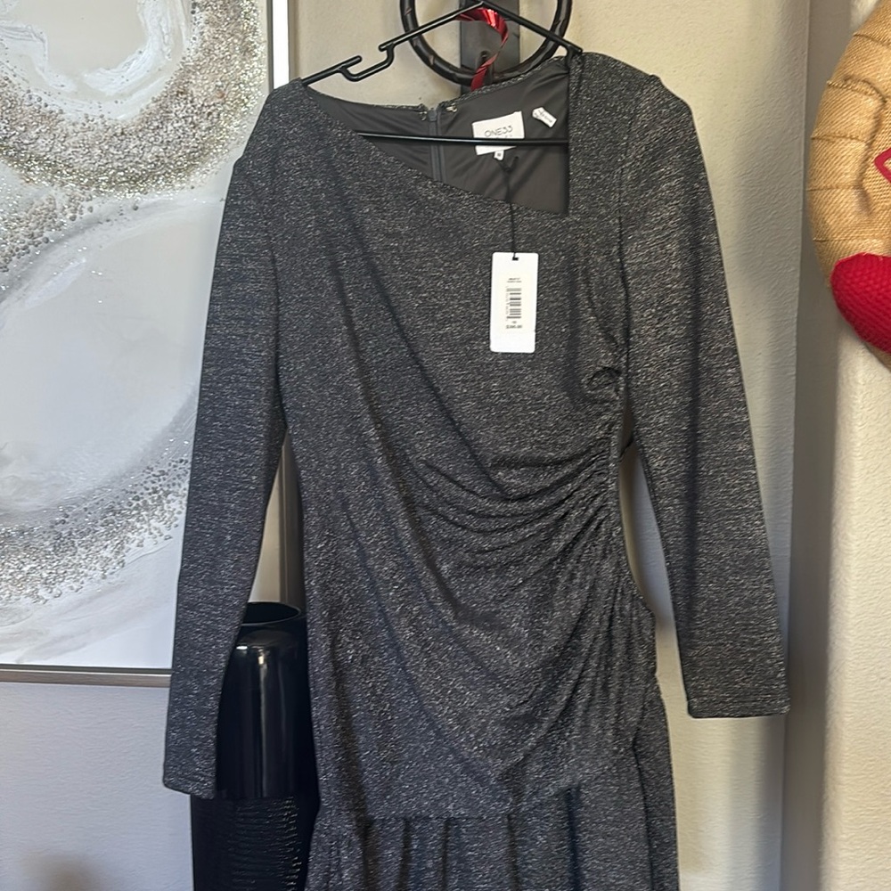 One 33 social nwt aysemetrical dress nwt